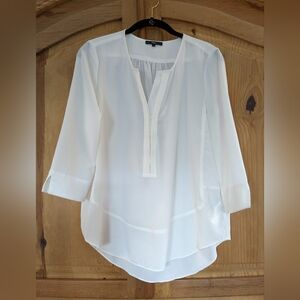 Harrod's Ivory blouse, classic style